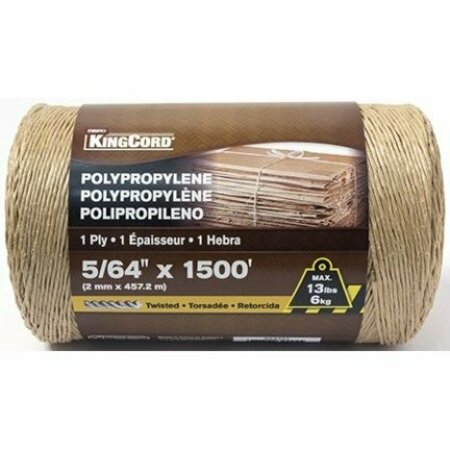 MIBRO GROUP 344451BG 1-PLY POLYPROP SPLIT 5/64IN X 1500FT 344451